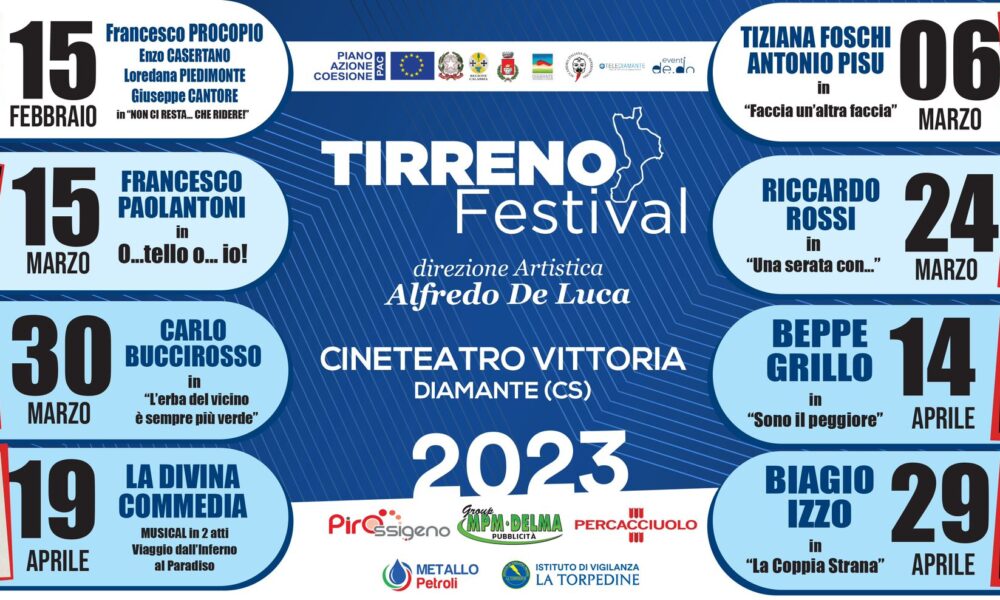 In arrivo il Tirreno Festival: tanti gli artisti nei teatri calabresi