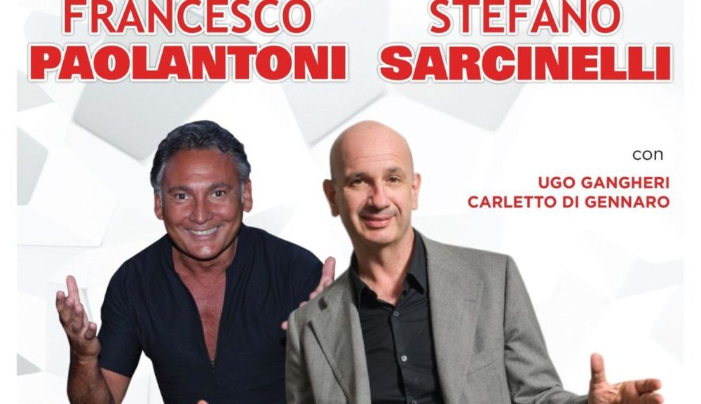 Paolantoni e Sarcinelli arrivano ad Acri per lo spettacolo estivo “Ancora?!”