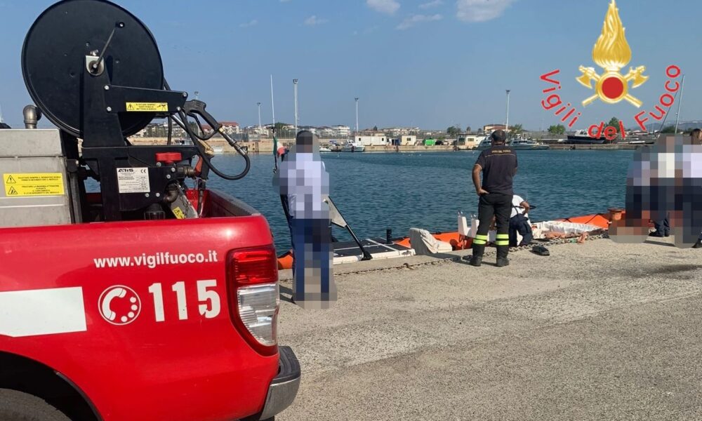 Porto di Corigliano, precita con l’auto in mare: muore 40enne