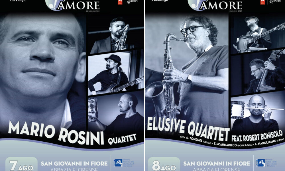 JazzAmore fa tappa a San Giovanni in Fiore: appuntamento all’Abbazia Florense