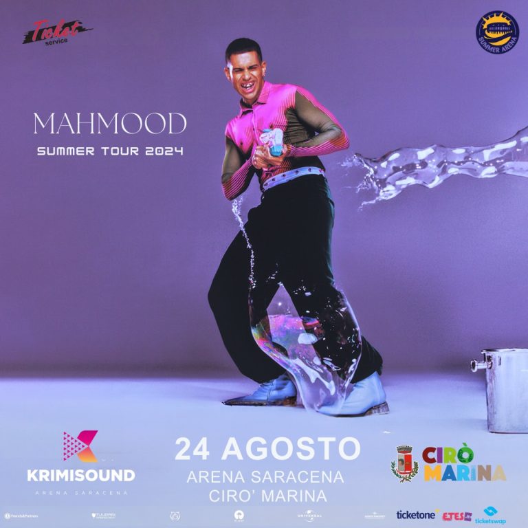 Mahmood, De Gregori, Moro e Tozzi: ecco le date estive in Calabria sul palco del KrimiSound