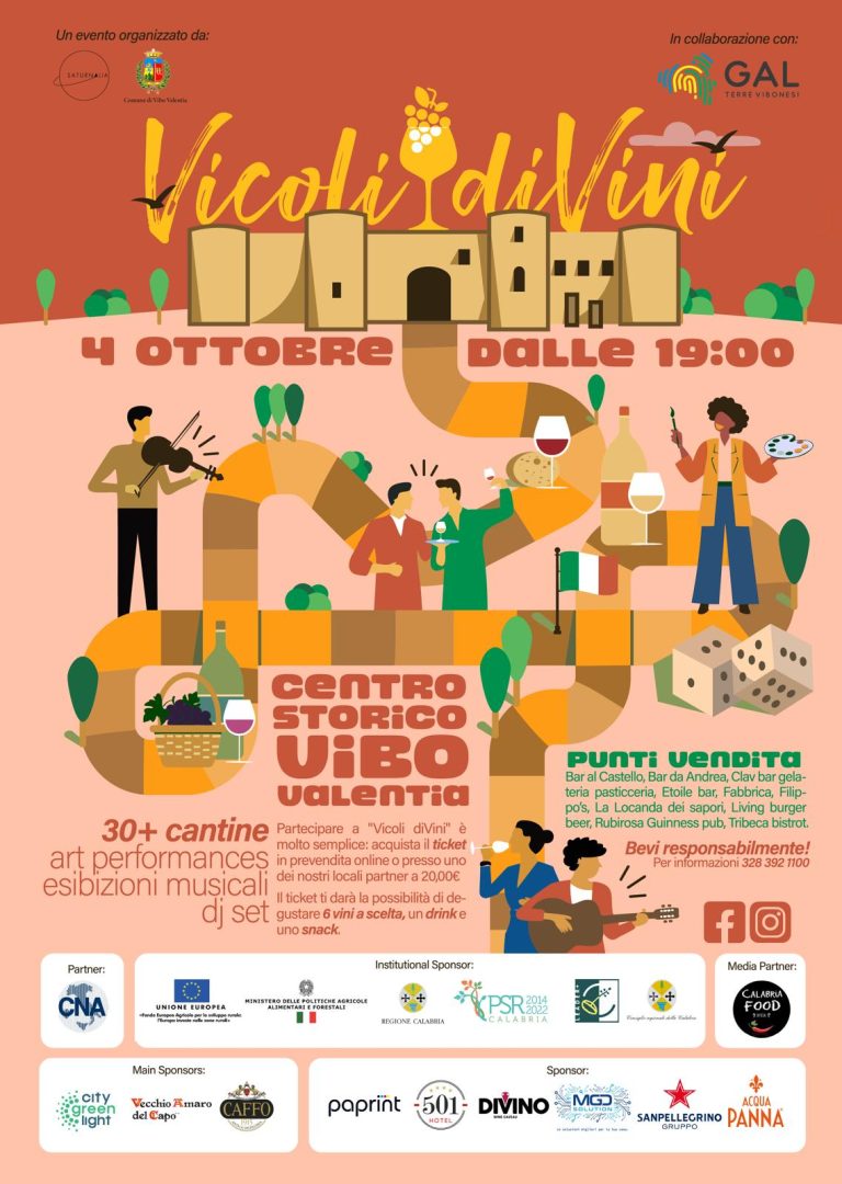 Vicoli DiVini, un percorso alla scoperta delle cantine calabresi