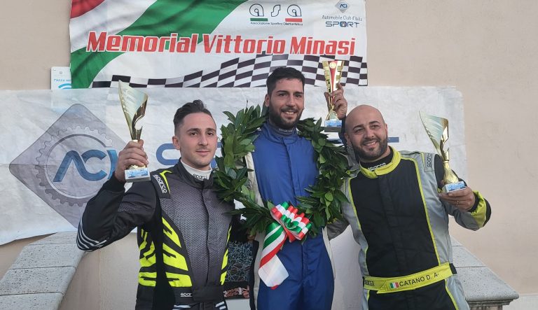 Motori, il trapanese Girolamo Ingardia vince la finale nazionale Slalom ad Altomonte. 2° Rechichi