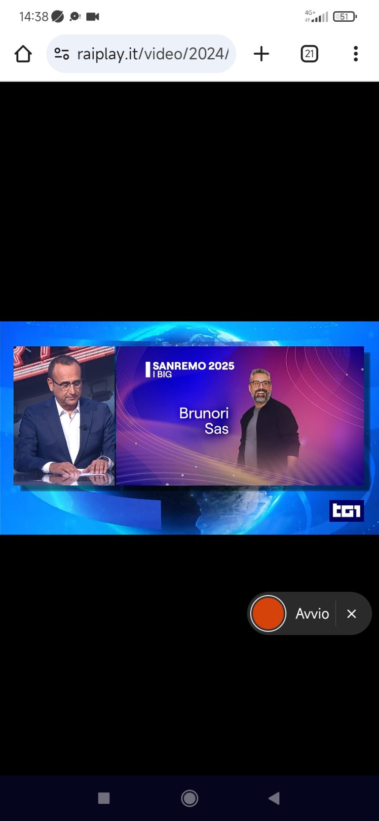 Sanremo2025: Brunori Sas in gara tra i big