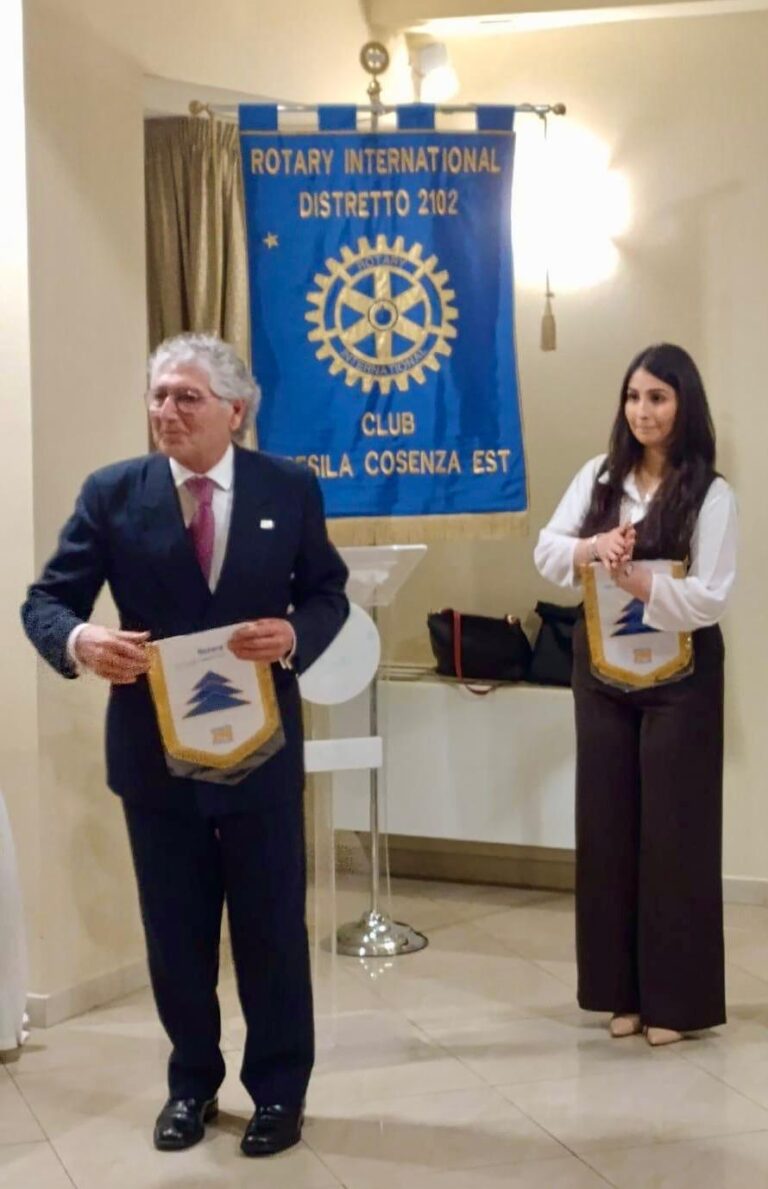 A Gaia Giglio conferita la Borsa di studio indetta dal Rotary Club Presila Cosenza Est