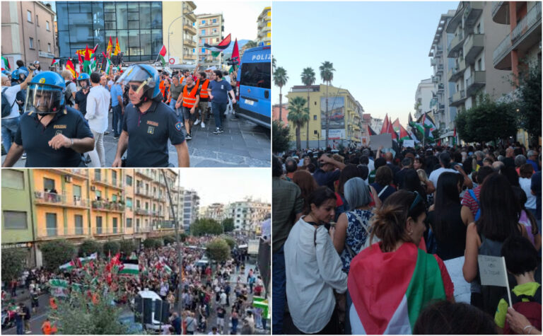 Corteo gaza cosenza