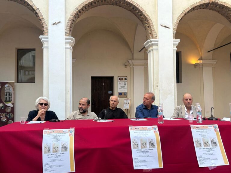 Castrovillari celebra i 50 anni di attività pittorica di Saverio Santandrea