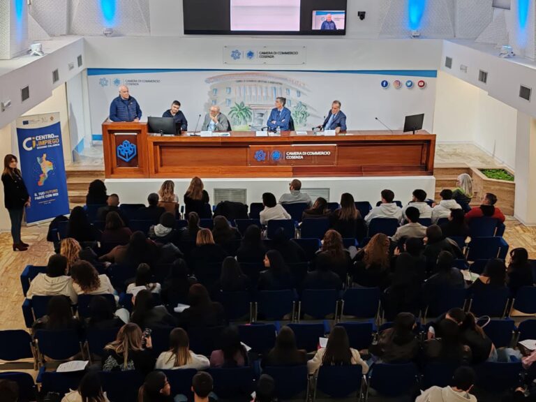 Centro per l’Impiego di Cosenza: presentata l’offerta formativa dell’ITS Tirreno Academy alla Camera di Commercio