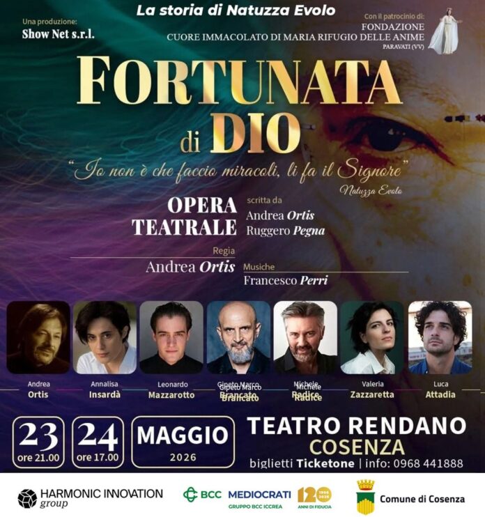 Fortunata di Dio locandina - post social Fortunata di Dio locandina post social